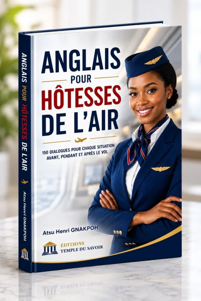 Couverture — Anglais pour Hôtesses de l'Air