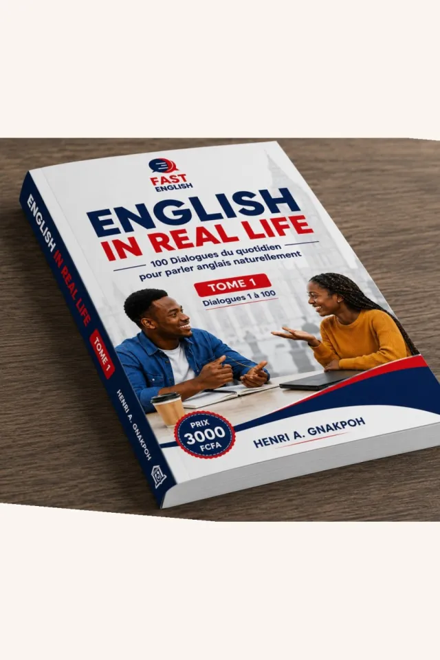 Couverture — English in Real Life — Tome 1